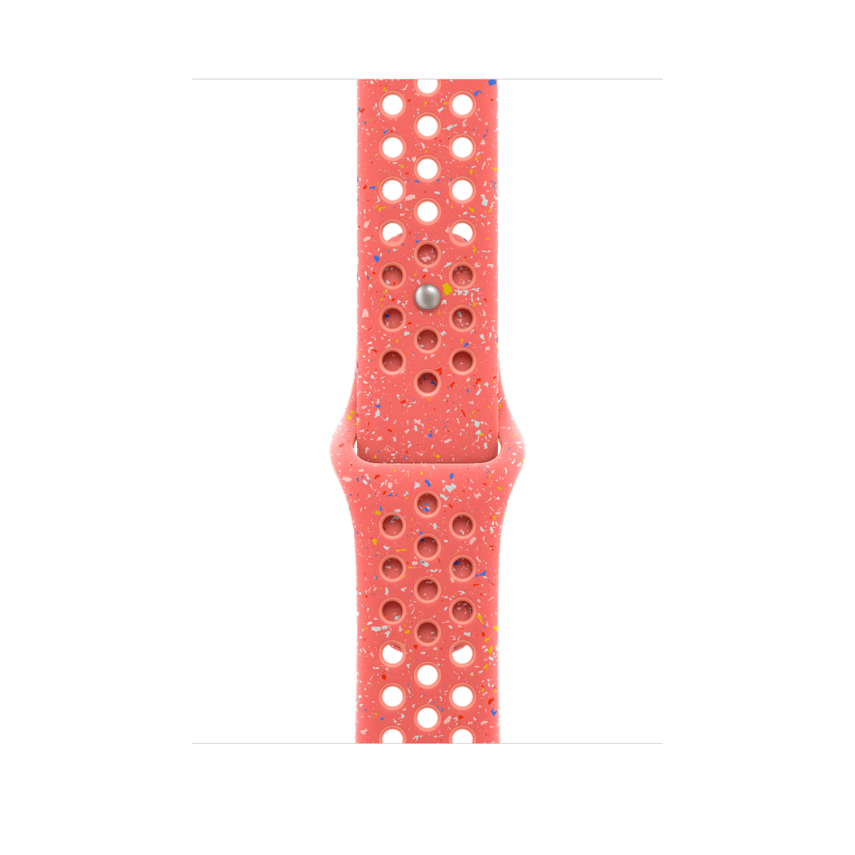 Apple Watch 42/44/45/49 mm žhavě oranžový sportovní řemínek Nike – M/L