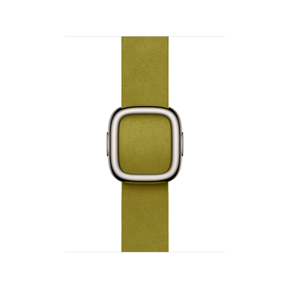 Apple Watch 38/40/41/42mm zelenožlutý řemínek s moderní přezkou – velký