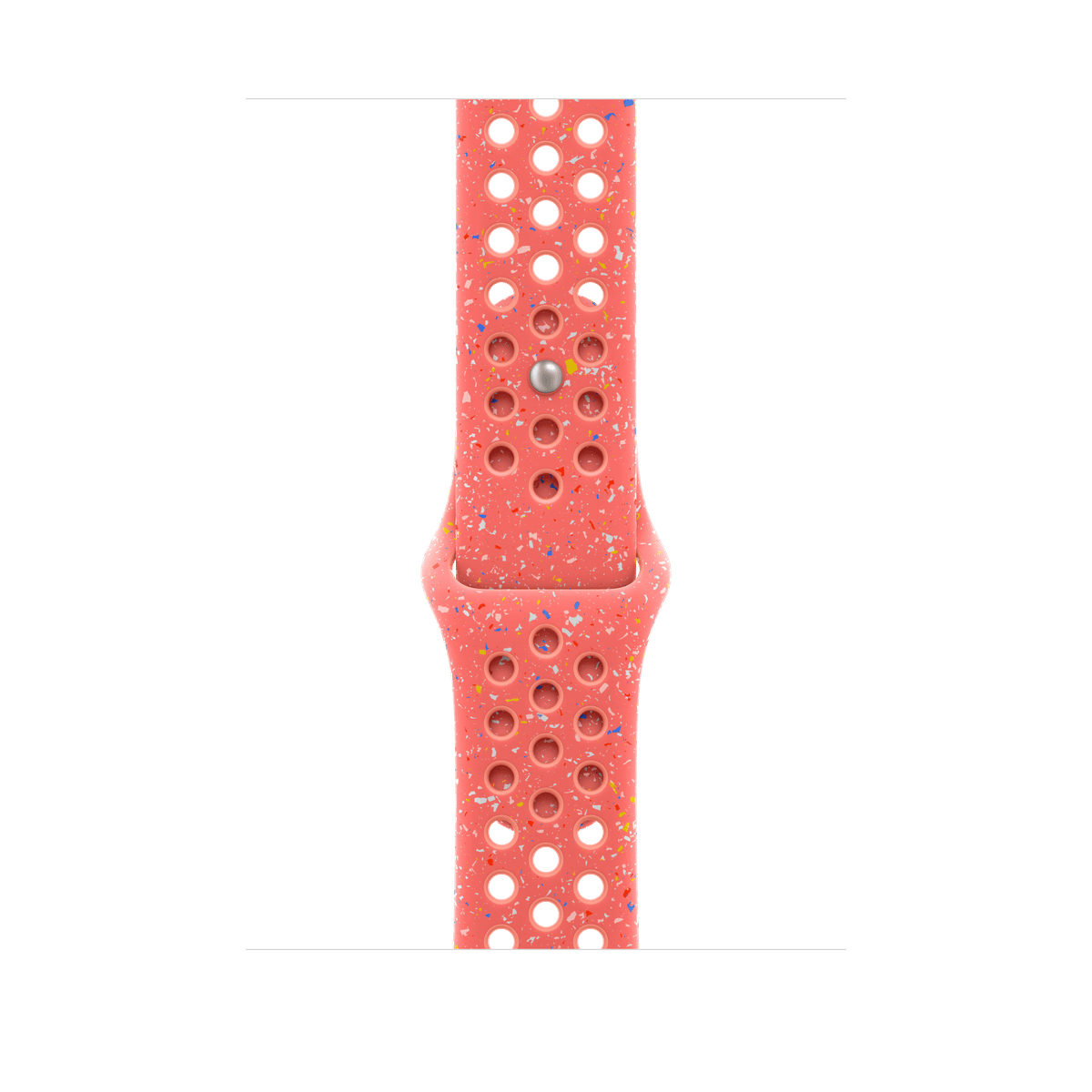Apple Watch 44/45/46/49mm žhavě oranžový sportovní řemínek Nike - M/L