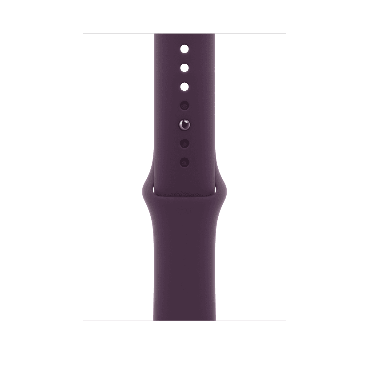 Apple Watch 44/45/46/49mm švestkový sportovní řemínek – M/L