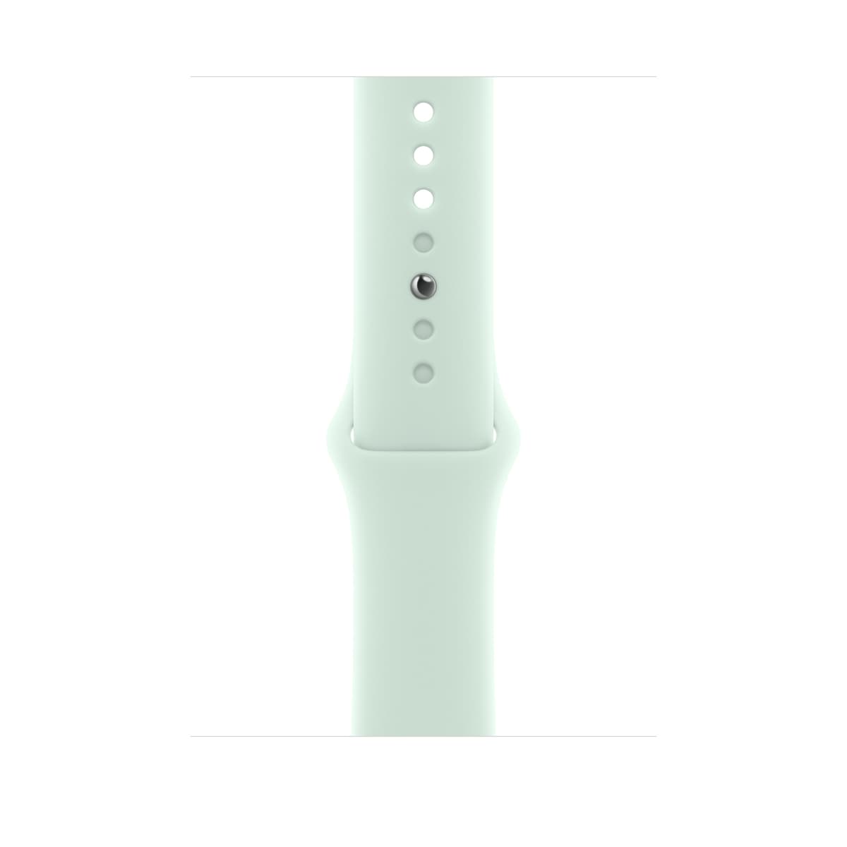 Apple 44/45/46/49 mm akvamarínový sportovní řemínek – M/L