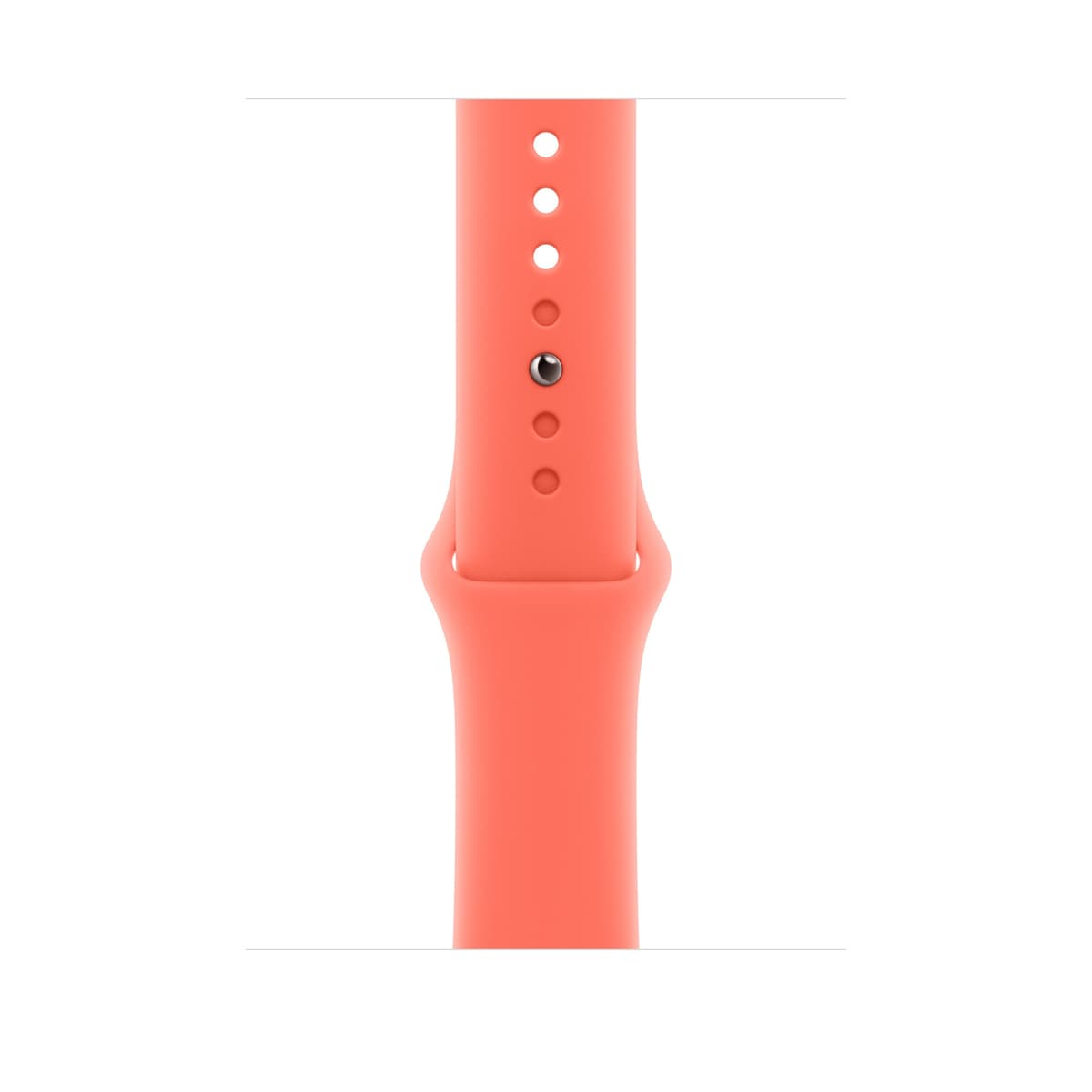 Apple 44/45/46/49 mm mandarinkový sportovní řemínek – M/L
