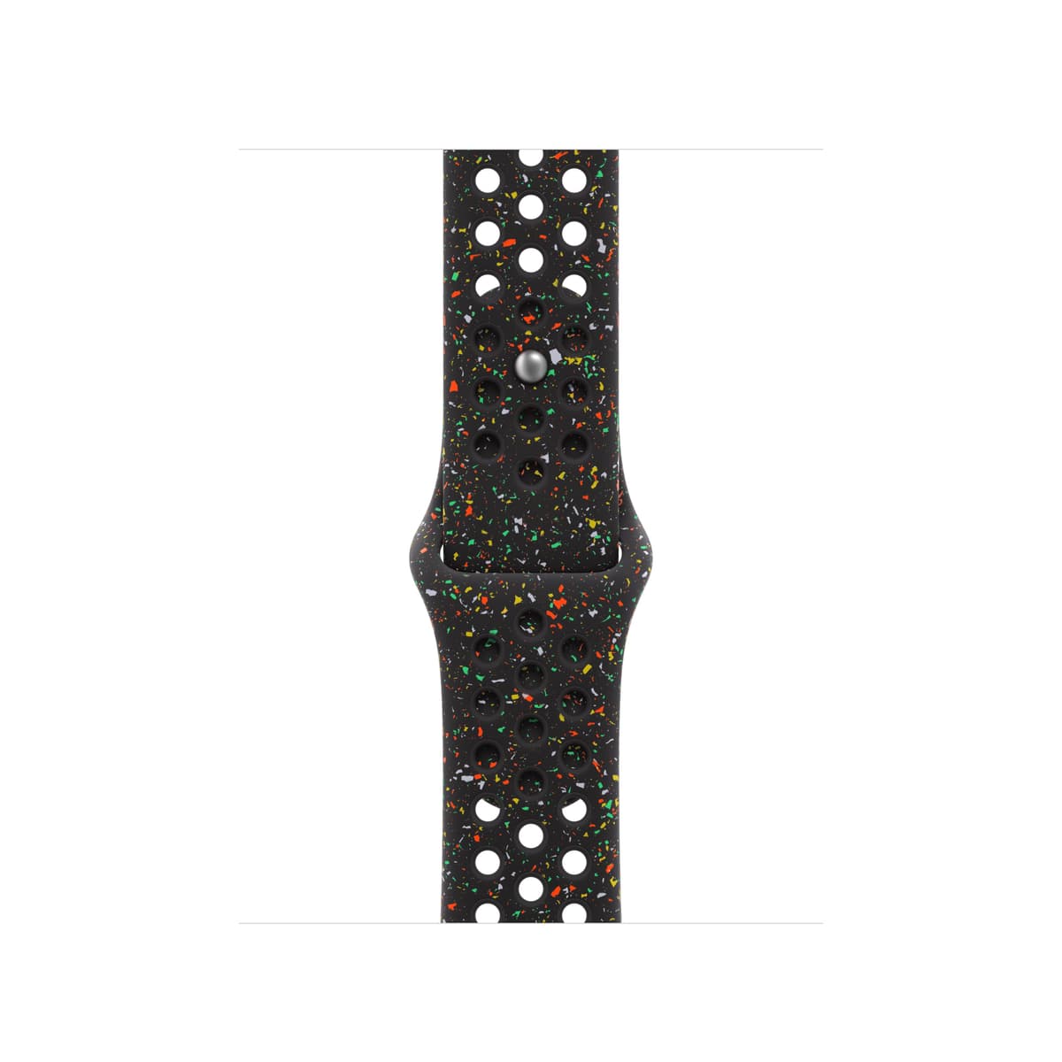 Řemínek pro Apple Watch 38/40/41 mm Apple Midnight Black sportovní Nike - S/M