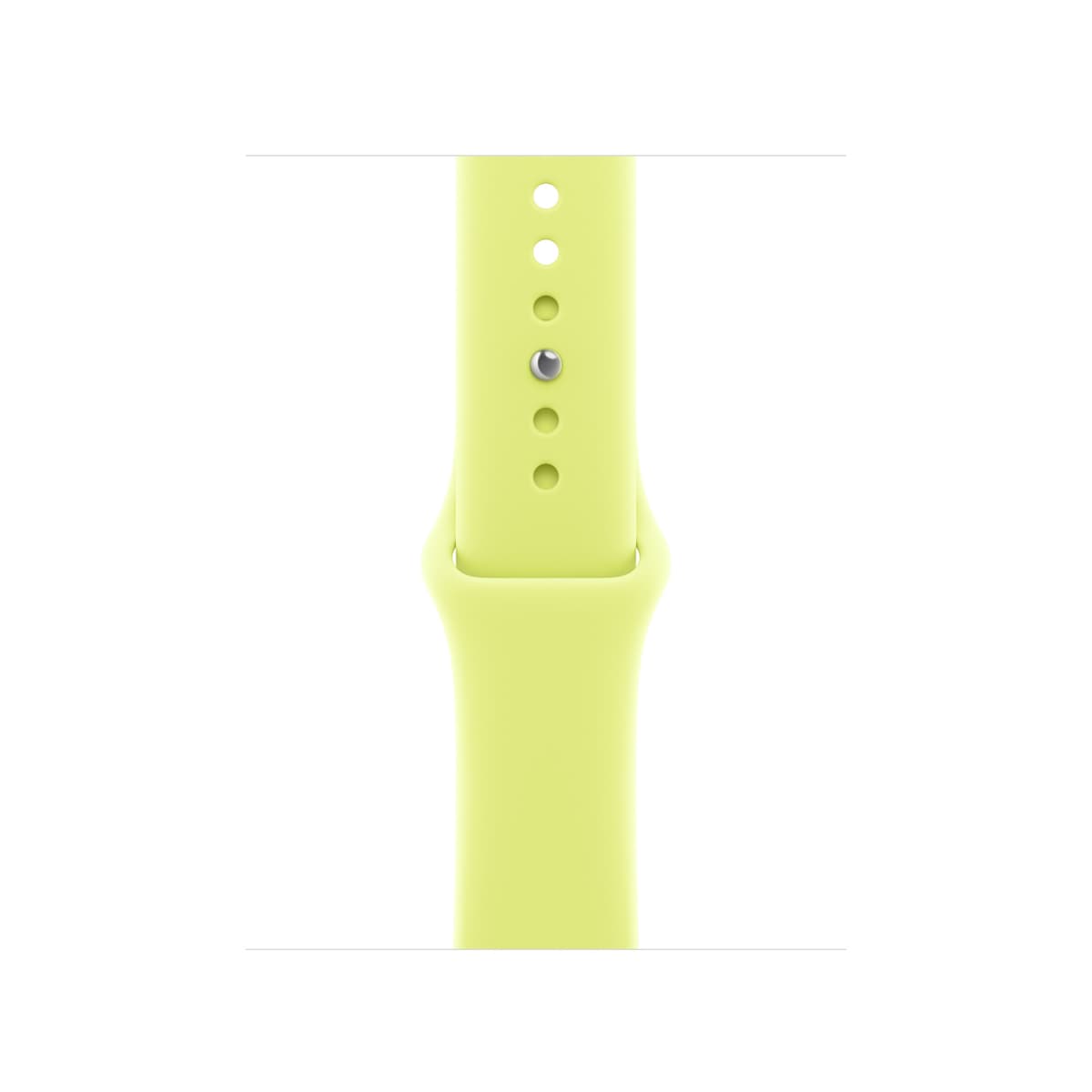 Řemínek pro Apple Watch 38/40/41/42 mm Apple neonově žlutý sportovní - M/L
