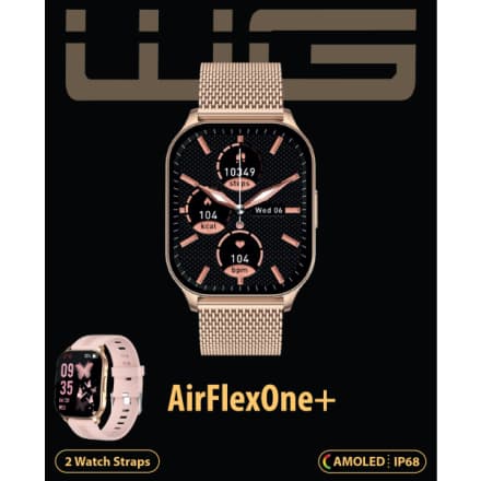Winner Chytré Hodinky WG AirFlexOne+ gold (2x řemínek), 12367