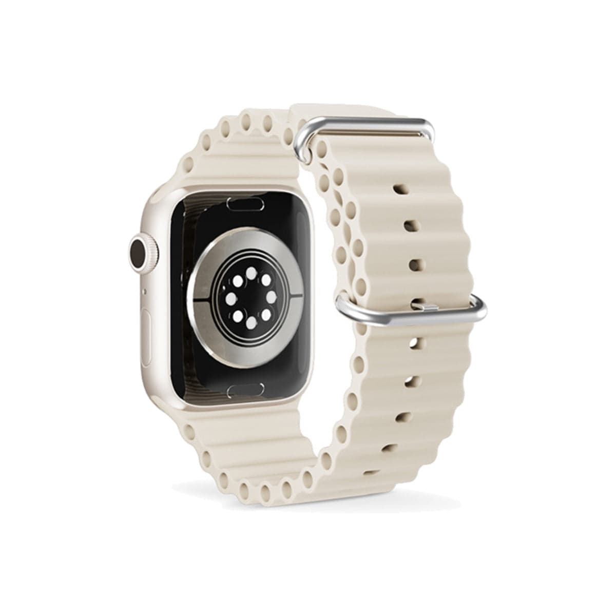 Řemínek pro Apple Watch 38/40/41 mm Epico Watch Strap Ocean - béžový