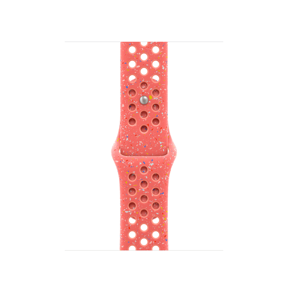 Apple Watch 38/40/41 mm žhavě oranžový sportovní řemínek Nike – M/L