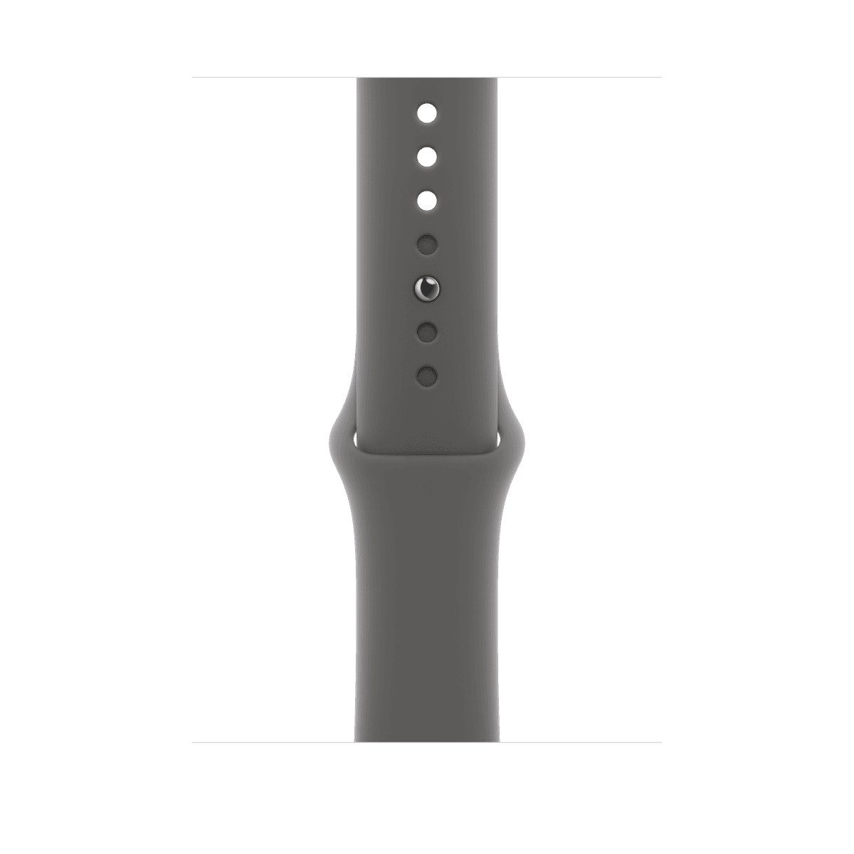 Apple Watch 44/45/46/49mm skálově šedý sportovní řemínek – S/M