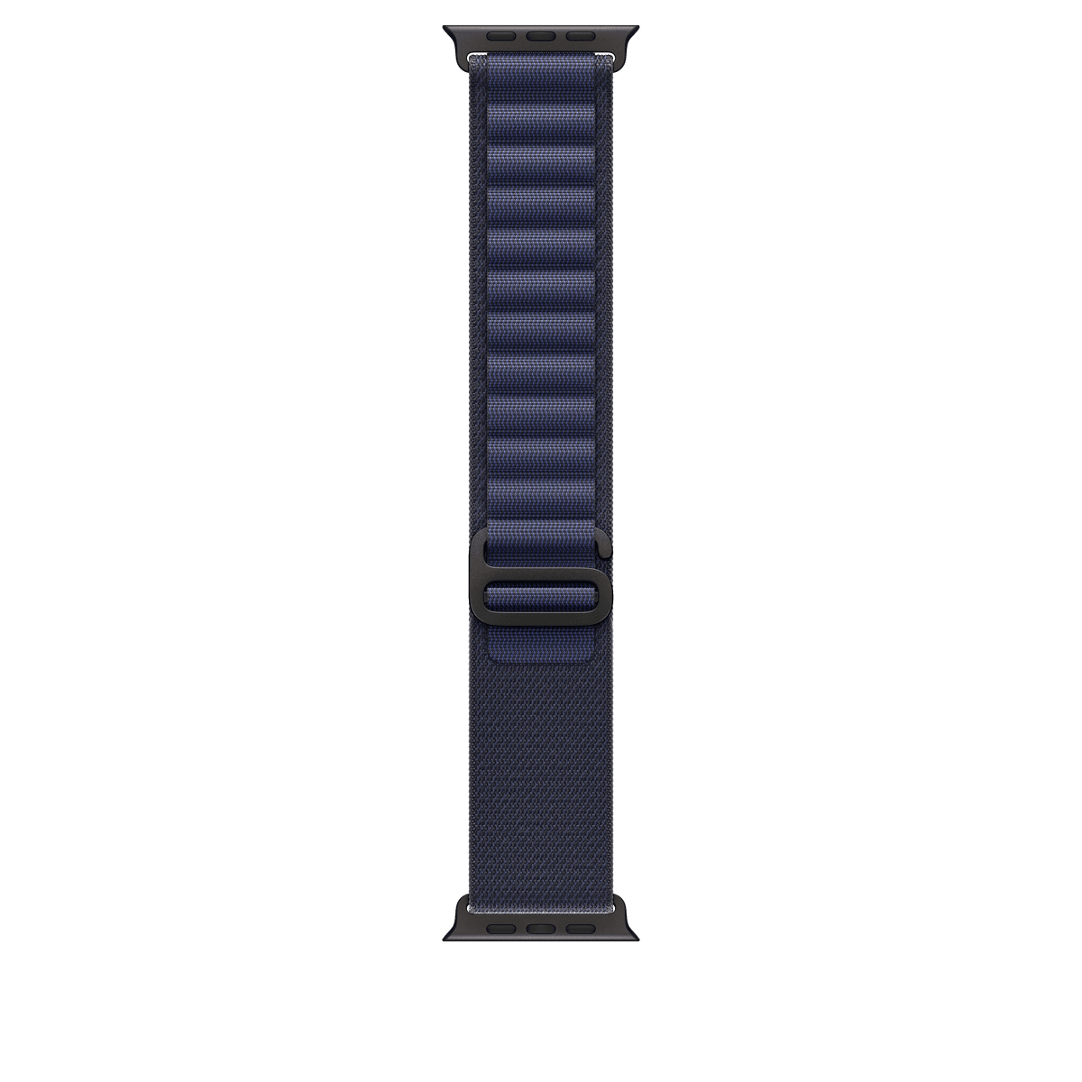 Apple Watch 44/45/46/49mm námořnicky modrý Alpský tah – malý – provedení z černého titanu