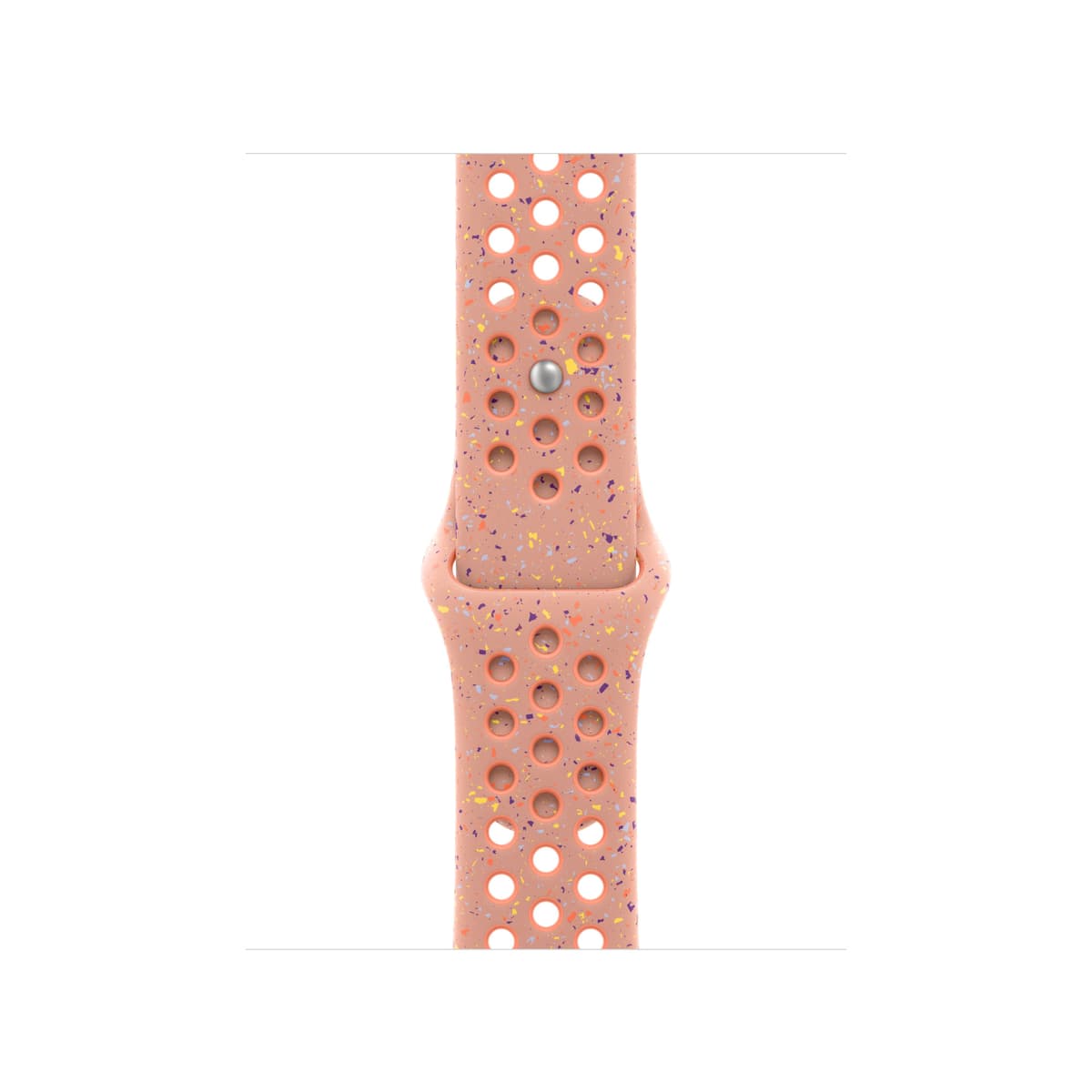 Řemínek pro Apple Watch 38/40/41 mm Apple Alpenglow Pink sportovní Nike - M/L