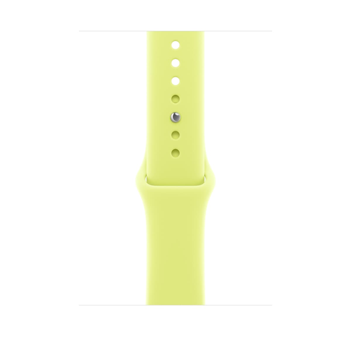 Řemínek pro Apple Watch 44/45/46/49 mm Apple neonově žlutý sportovní - S/M