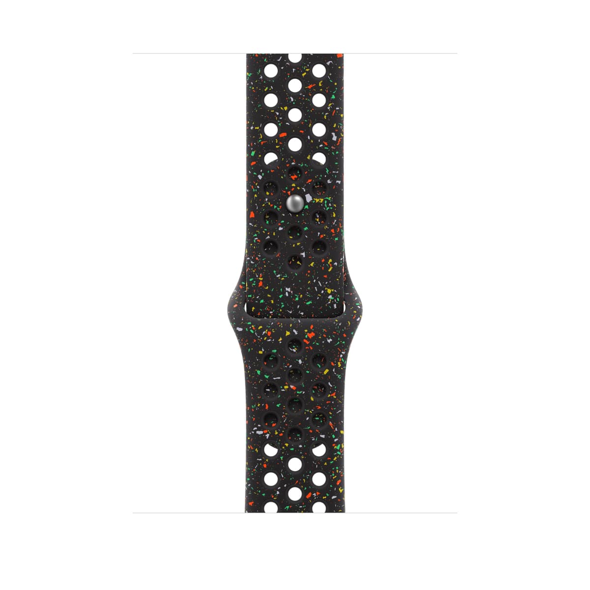 Řemínek pro Apple Watch 44/45/46/49 mm Apple Midnight Black sportovní Nike - S/M