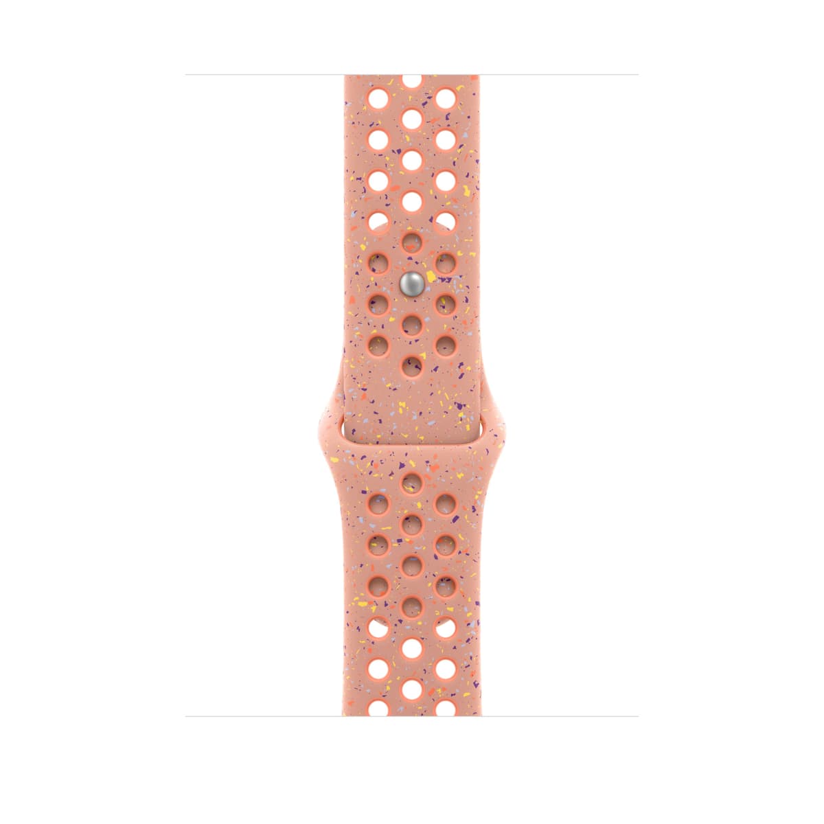 Řemínek pro Apple Watch 44/45/46/49 mm Apple Alpenglow Pink sportovní Nike - M/L