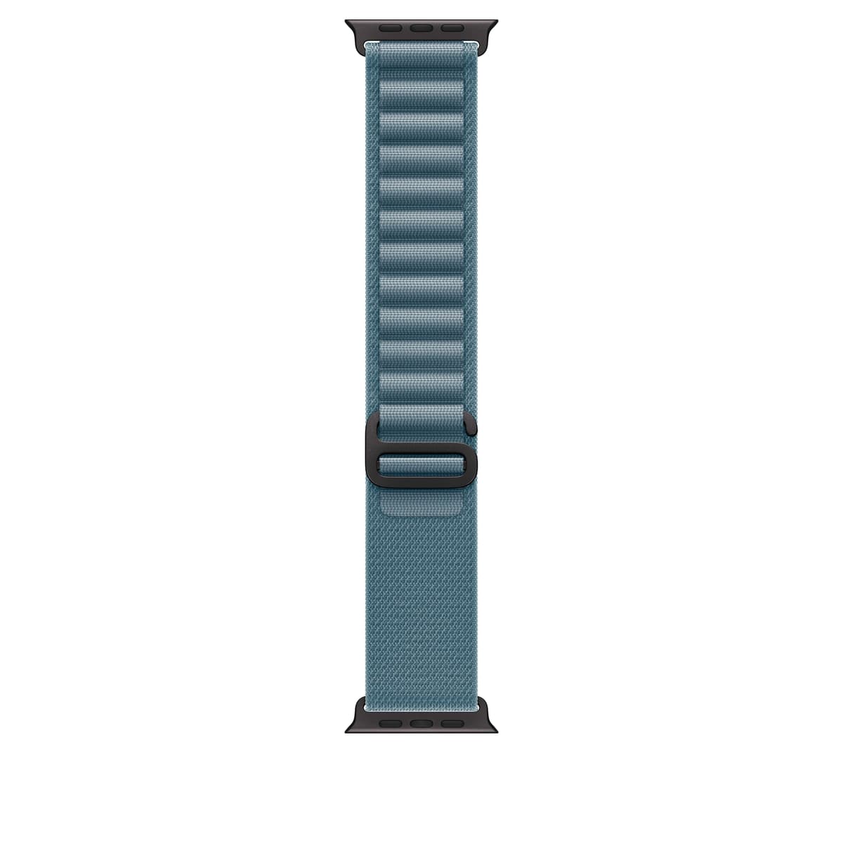 Řemínek pro Apple Watch 44/45/46/49 mm Apple světle modrý Alpský tah - velký - provedení z černého titanu