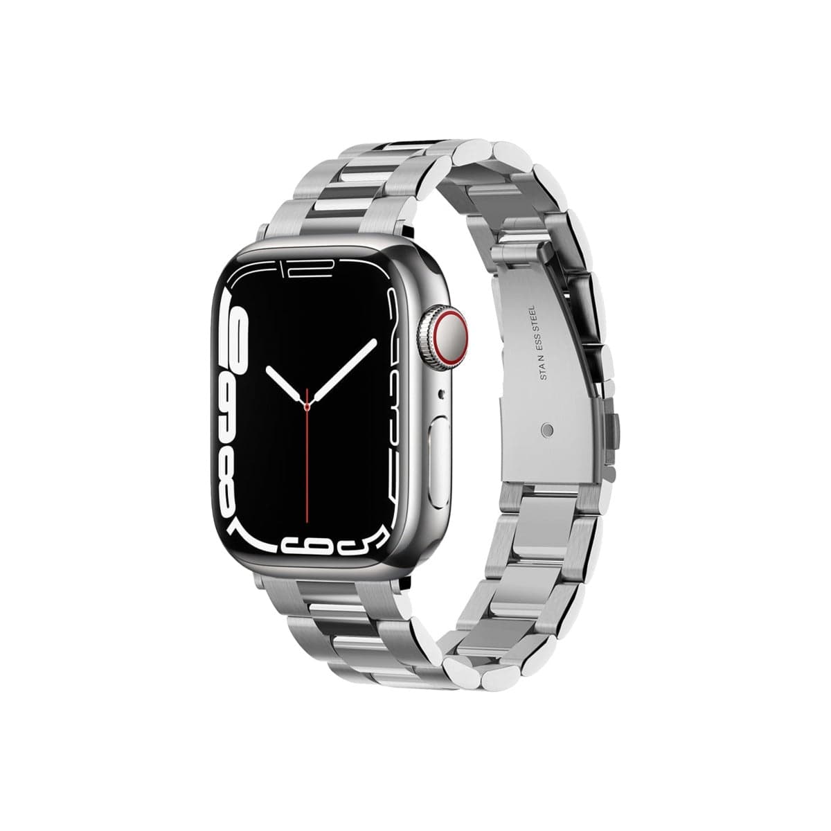 Řemínek pro Apple Watch 38/40/41 mm Spigen Modern Fit Watch Band - stříbrný