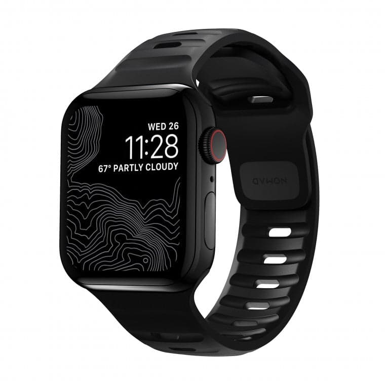 Řemínek pro Apple Watch 42/44/45/49 mm Nomad Sport Strap - zelený