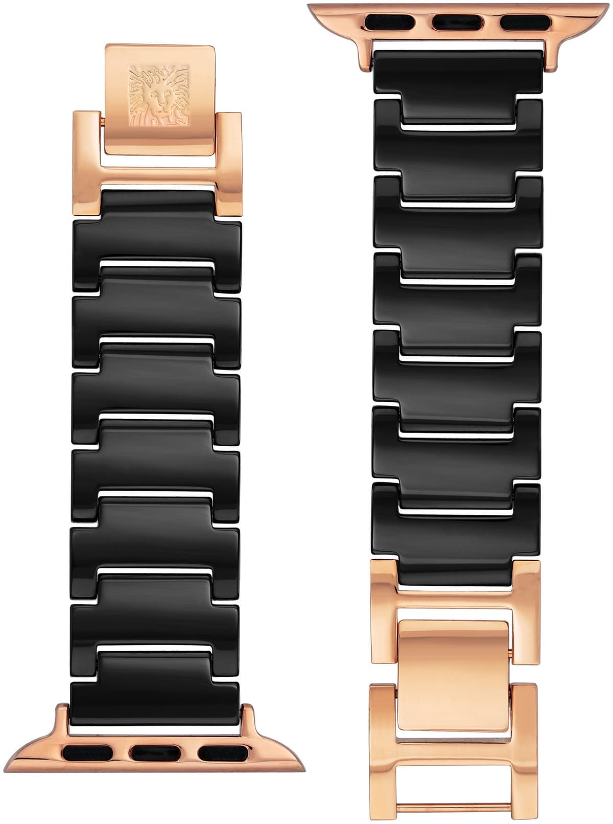 Anne Klein Keramický tah pro Apple Watch 38/40/41 mm - Black WK/1010RGBK