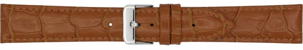 A-NIS Polstrovaný řemínek s motivem aligátora AK1306.03 18 mm