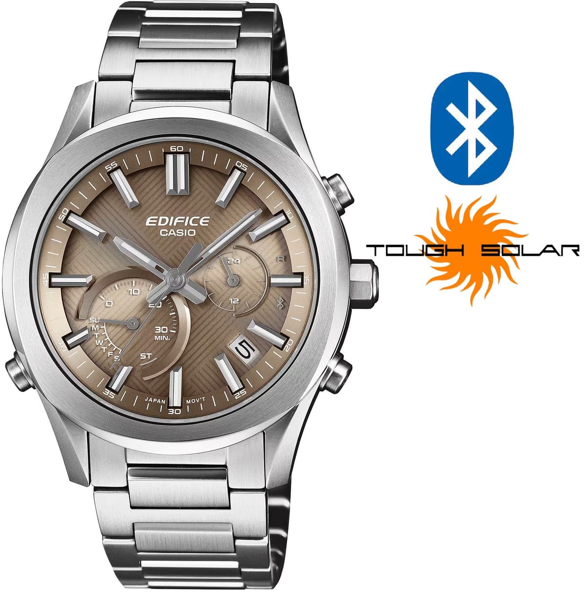 Casio Edifice Bluetooth Connected Solar EQB-1300D-5AEF (000)