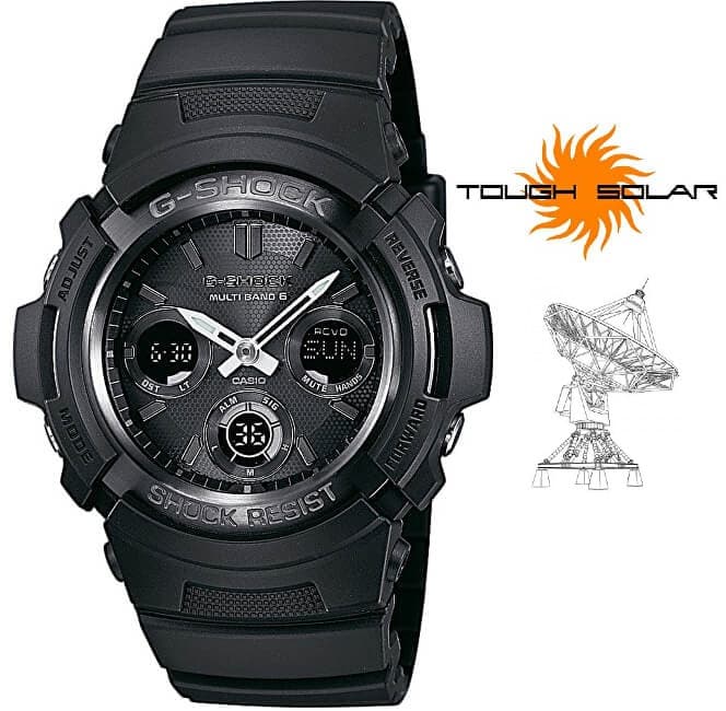 Casio The G/G-SHOCK Solar AWG-M100B-1A (445)