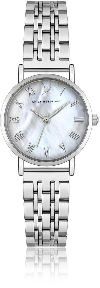 Emily Westwood Steel Pearl EKH-5714SQ