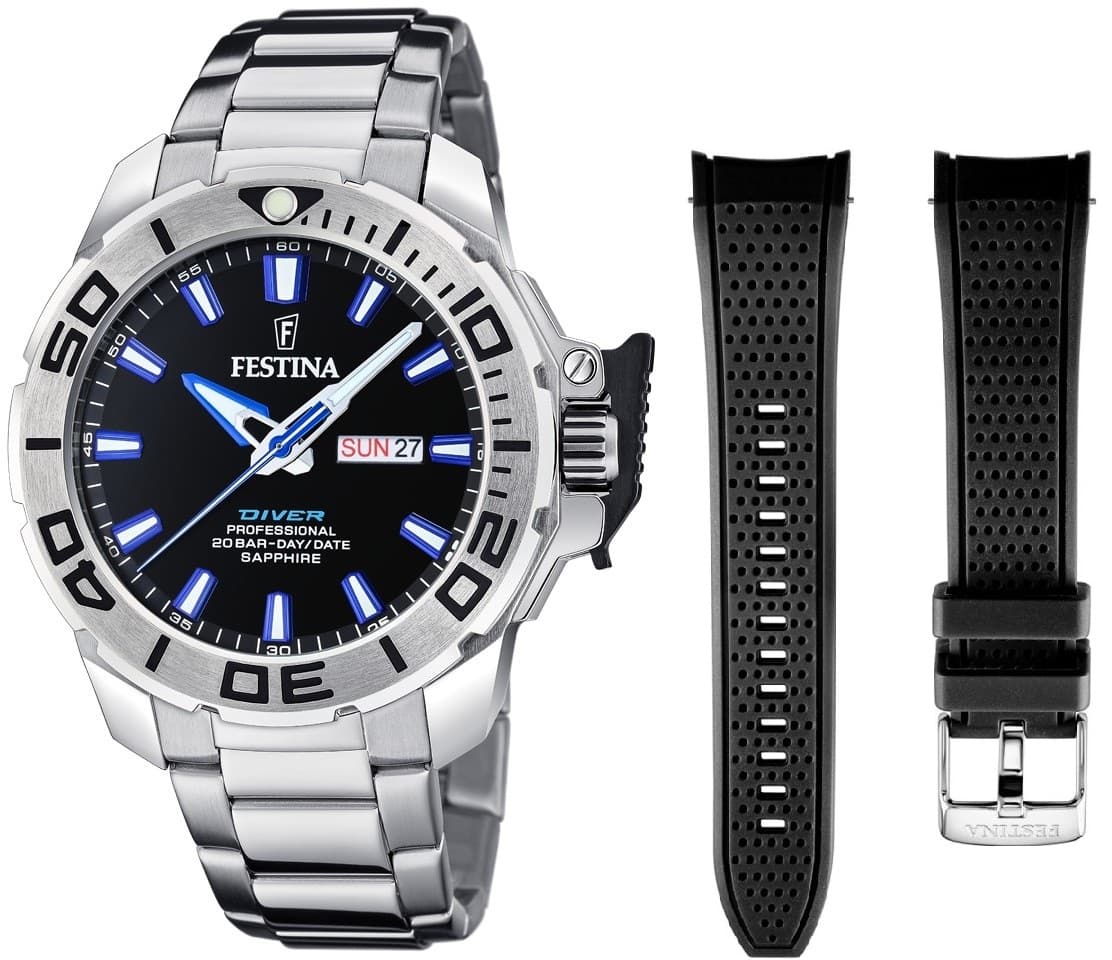 Festina The Originals DIVER SET s náhradním řemínkem 20665/3