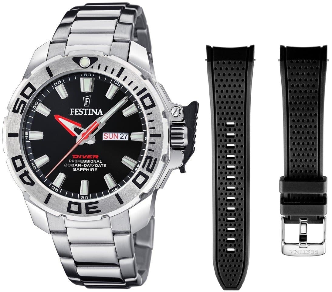 Festina The Originals DIVER SET s náhradním řemínkem 20665/4
