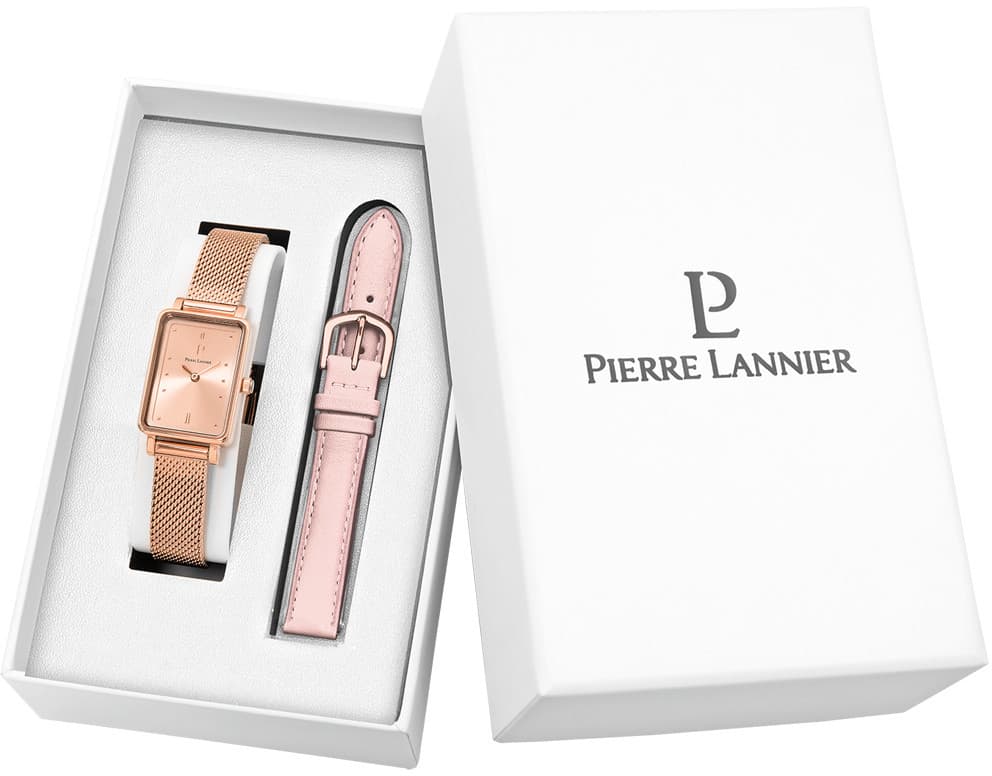 Pierre Lannier Dárkový set hodinky Ariane + řemínek 362J958