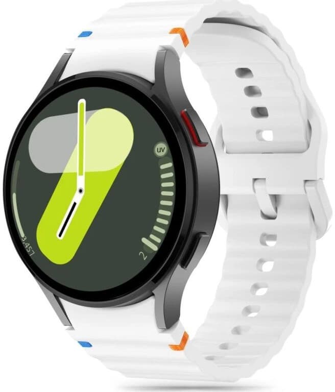 4wrist Silikonový řemínek pro Samsung Galaxy Watch 7 - White