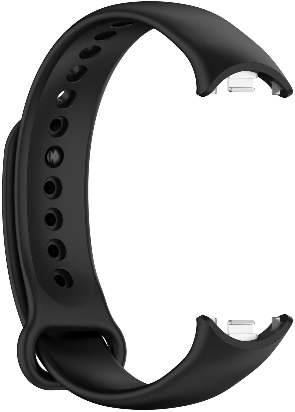 4wrist Silikonový řemínek pro Xiaomi 9 a 8 - Black